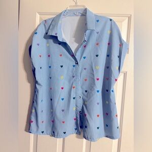 Women’s heart blouse